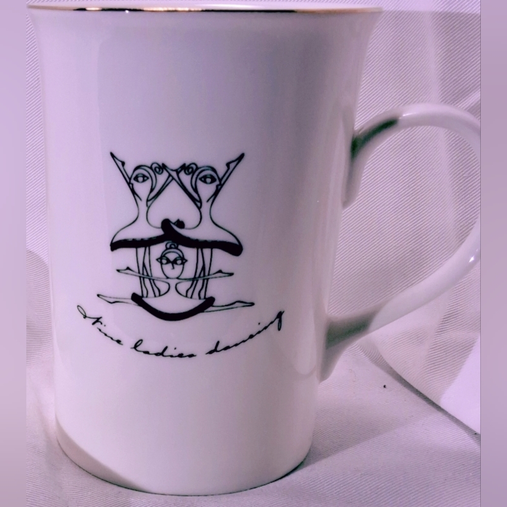 Elegant Maxwell Williams "Nine Ladies Dancing" Mug - 2006 Collectible